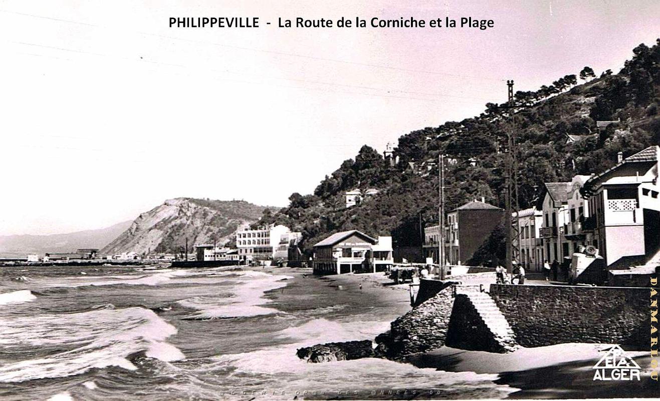 Philippeville - Route de la Cornche et Plage.jpg